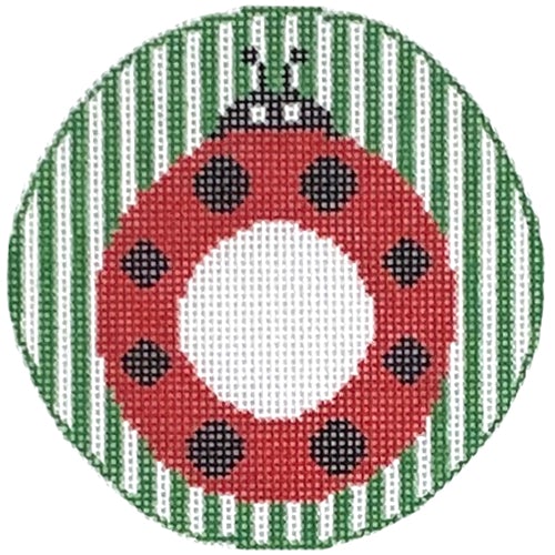 RD 179 - Ladybug Monogram Round