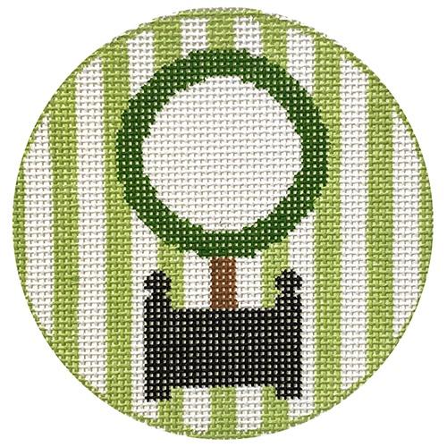 RD 187 - Topiary Monogram Round
