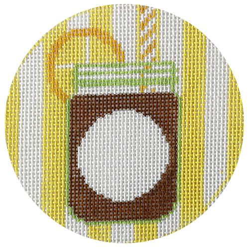 RD 207 - Ice Tea Monogram Round