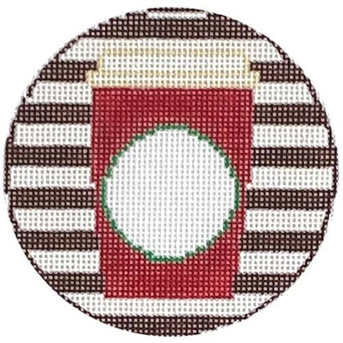 RD 290 - Red Cup Monogram Round