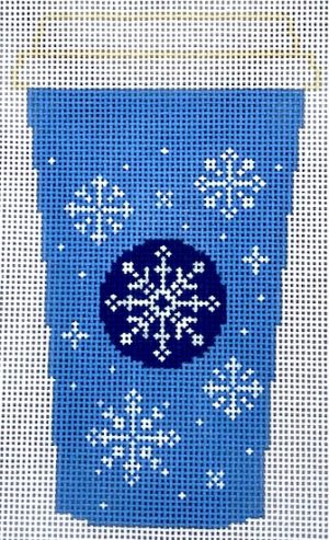 RD 330 - Blue Snowflake Cup
