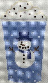 RD 332 - Blue Snowman Cup