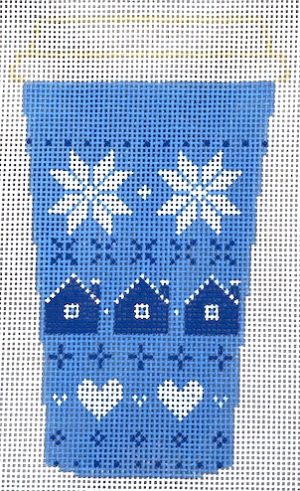 RD 336 - Blue Fair Isle Cup