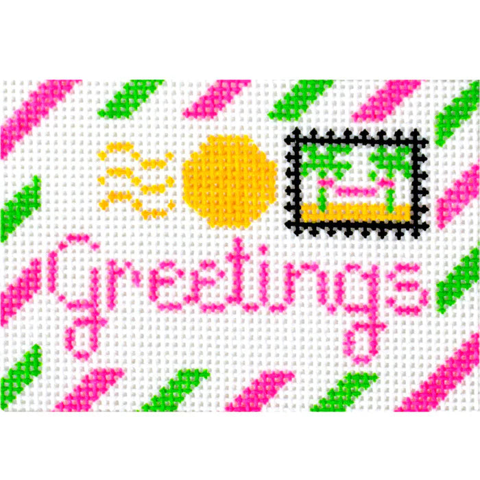 RD 344 - Pink and Green Mini Letter