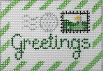 RD 381 - Golf Greetings Tag