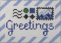RD 382 - Ski Greetings Tag