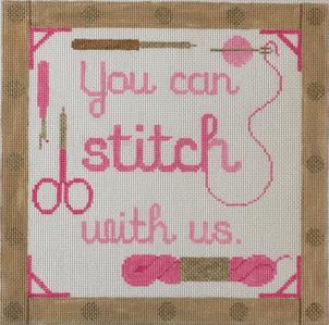 RD 405P - You Can Stitch with Us - Pink