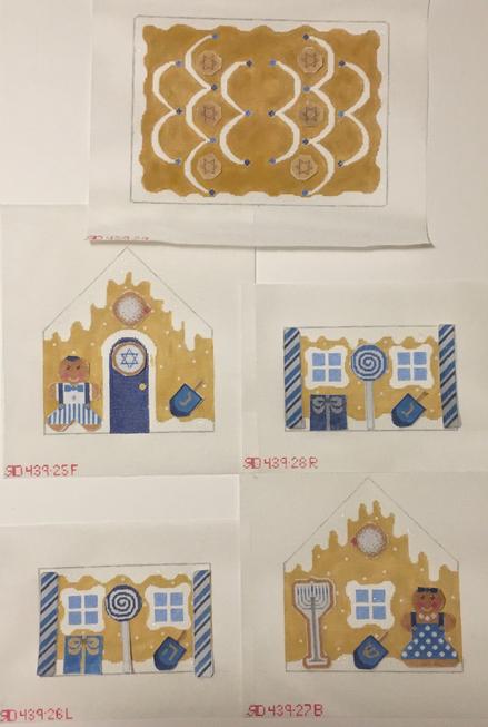 RD 439 -  Hanukkah House Cookie Calendar
