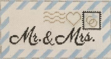 RD 462 - Mr & Mrs Letter Clutch