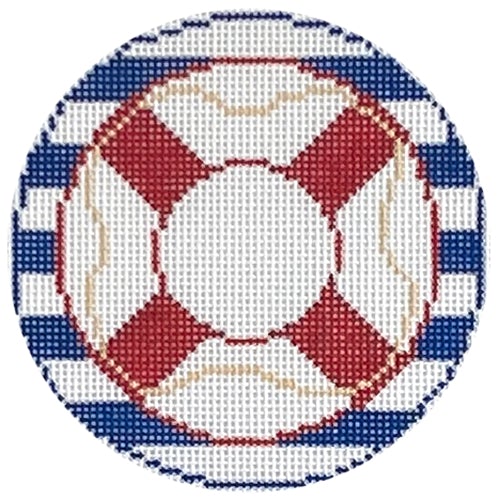 RD 095 - Life Preserver Monogram Round