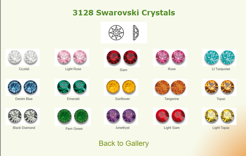 3128 Swarovski Sew-On 4mm Beads