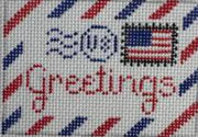 RD 343 - Red and Blue Mini Letter