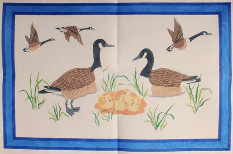 RW-03 - Canada Goose Family Rug