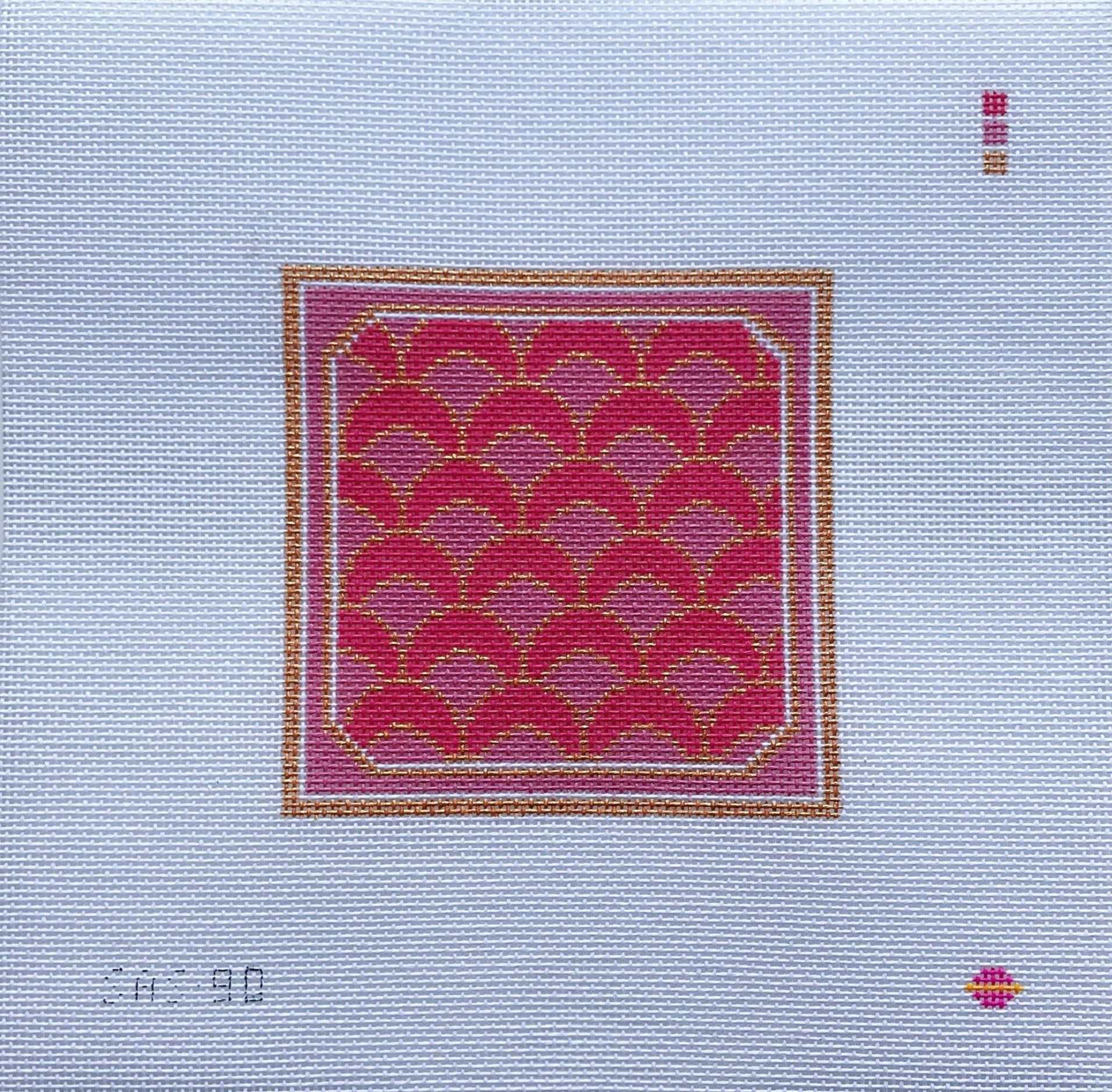 SAS-90 - Seashell 4" Square