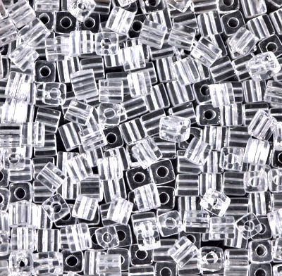 SB3-131: Miyuki 3mm Square Bead Crystal
