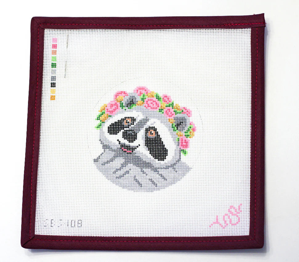 SBS108 - Flower Crown Raccoon "Flora"