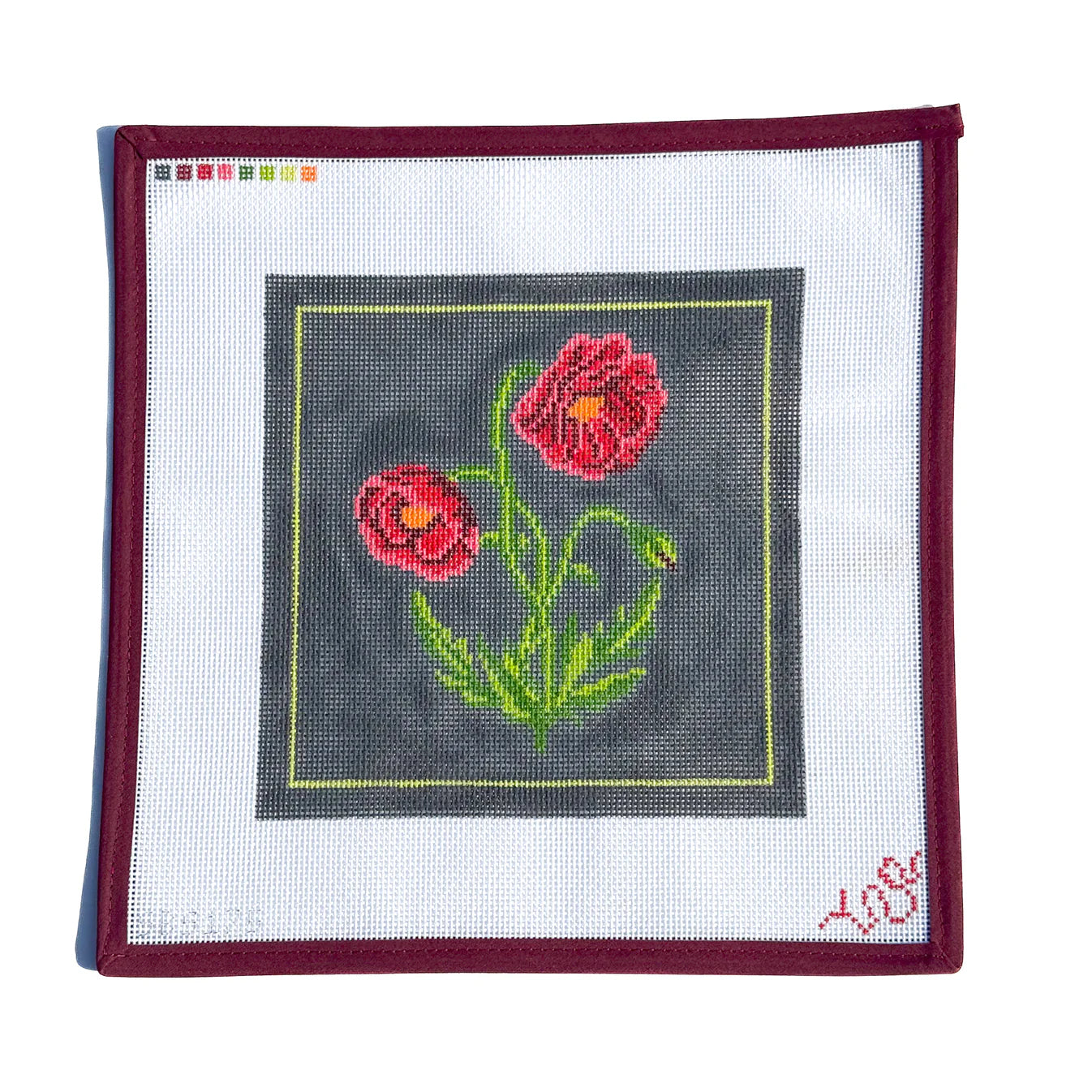 SBS175 - Dark Floral Poppy