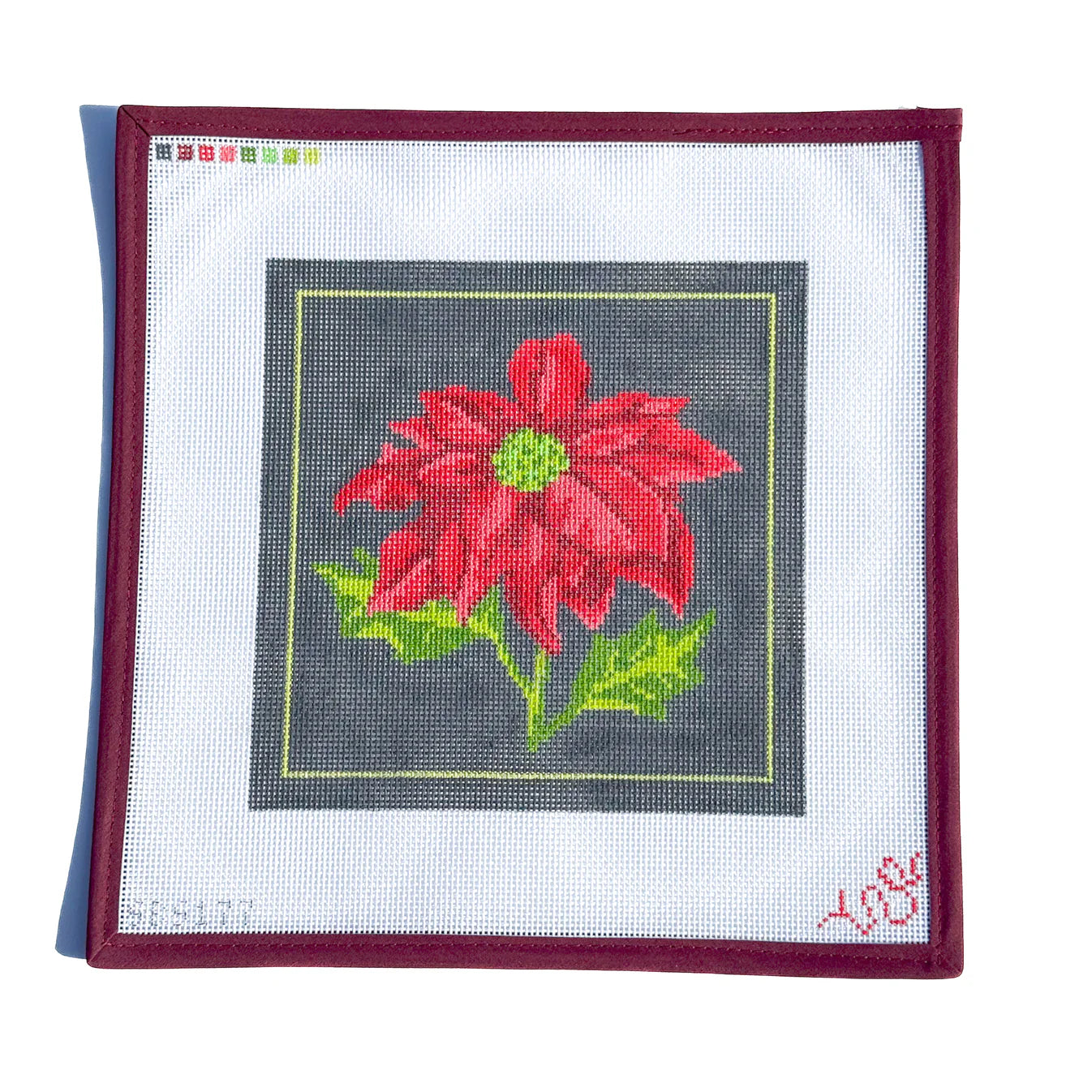 SBS177 - Dark Floral Poinsettia