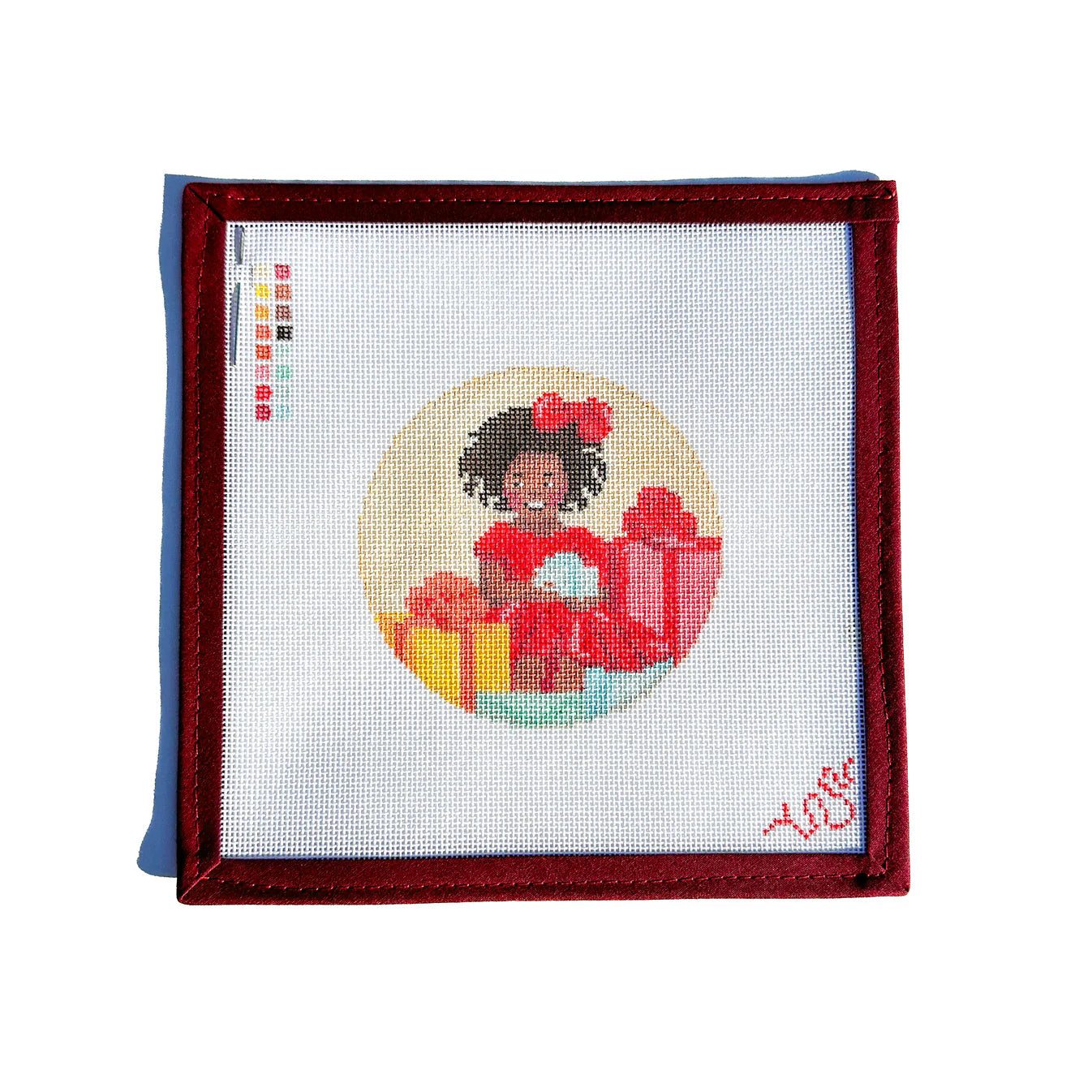 SBS227 - Christmas Girl with Presents