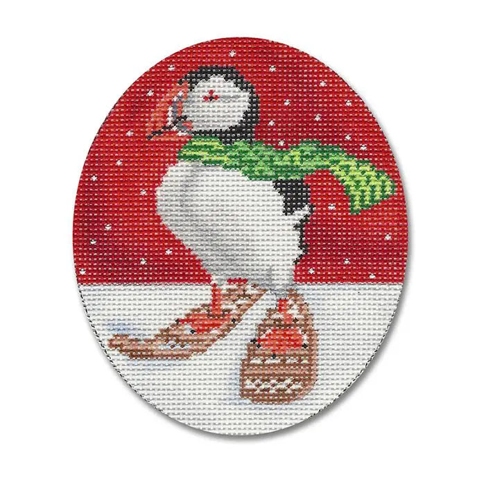 SC-XO21 - Puffin in Snowshoes