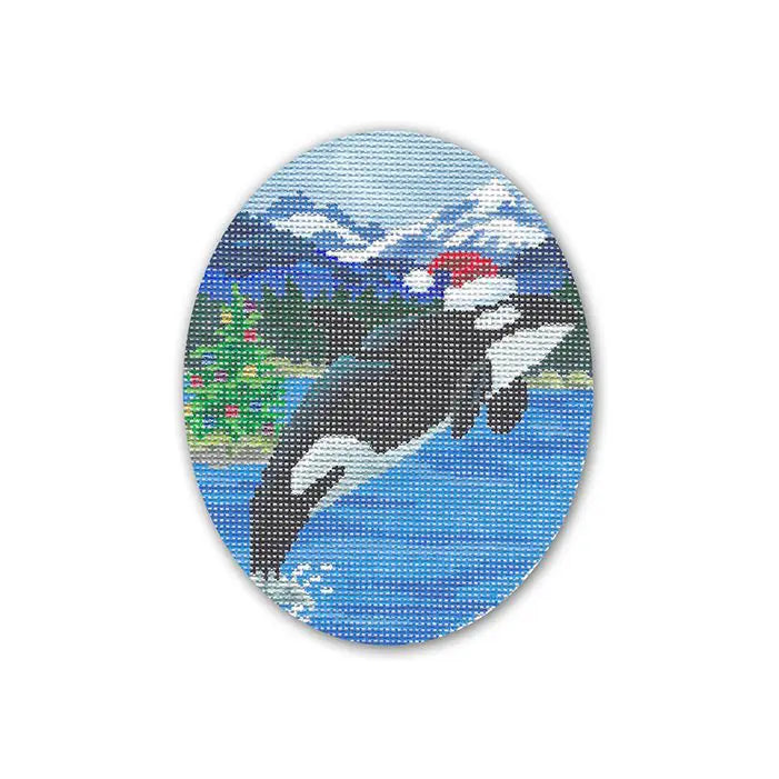 SC-XO64 - Orca with Santa Hat