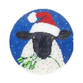 SC-XO87 - Lamb in Santa Hat