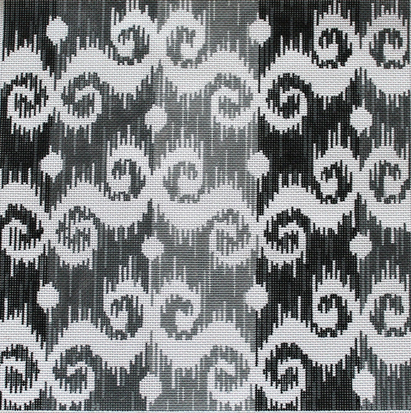 SC233 - Ikat III in Blacks and Greys