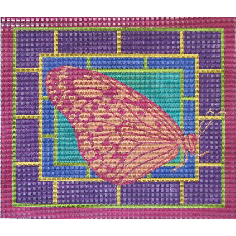SC295 - Pink/Orange Butterfly