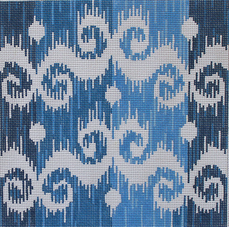 SC933 - Ikat III in Blues - Small