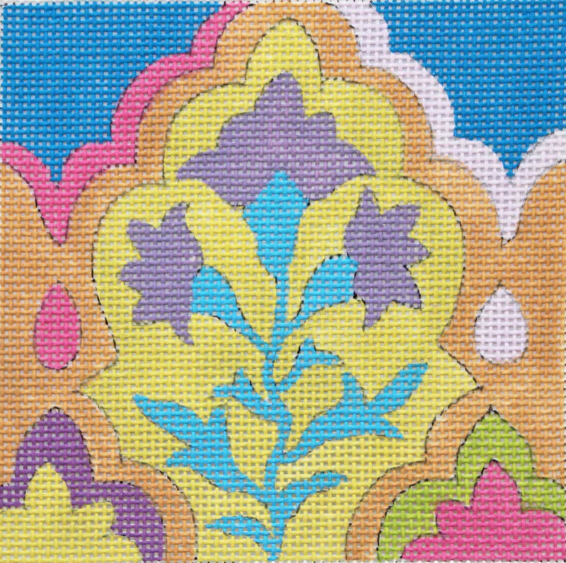 SC956 - Arabesque Tile - Yellow