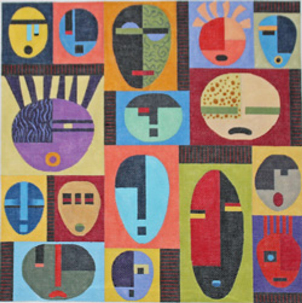 SG315 - Patchwork Design - Masks