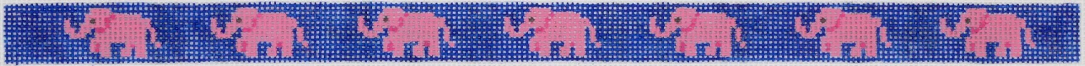 SGS-08 - Pink Elephants on Navy (Retiring)