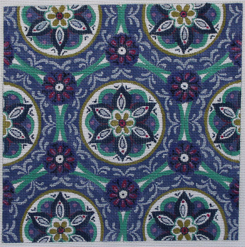 SH1810 - Medallion Blue Square