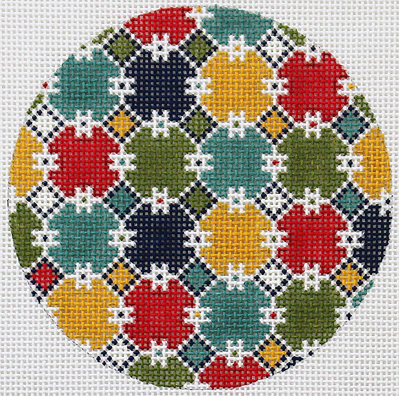 SH1817 - Primary Colors Ornaments:  Circles