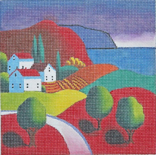SK1001 - Colorful Landscapes:  Mountains and Sea