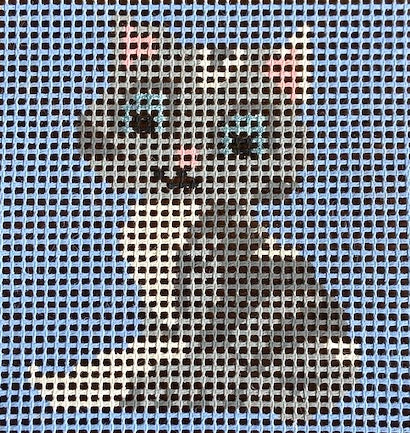 SL-29 - Pretty Kitty Stitchin Little