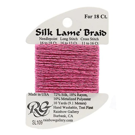 Silk Lame Braid 18 CT (SL100 - SL199)