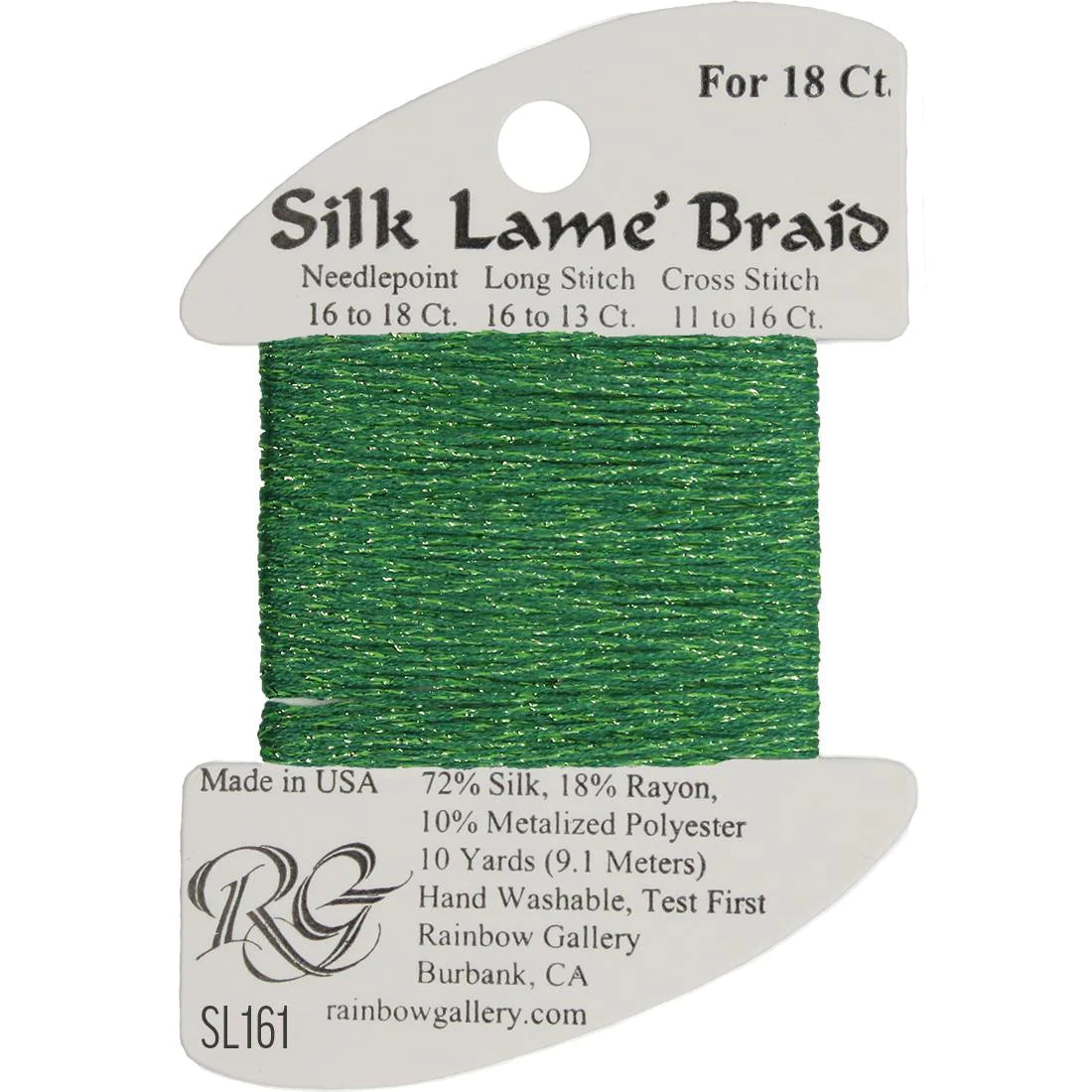 Silk Lame Braid 18 CT (SL100 - SL199)