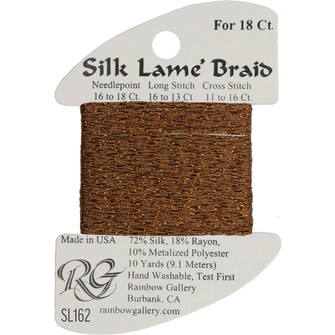 Silk Lame Braid 18 CT (SL100 - SL199)