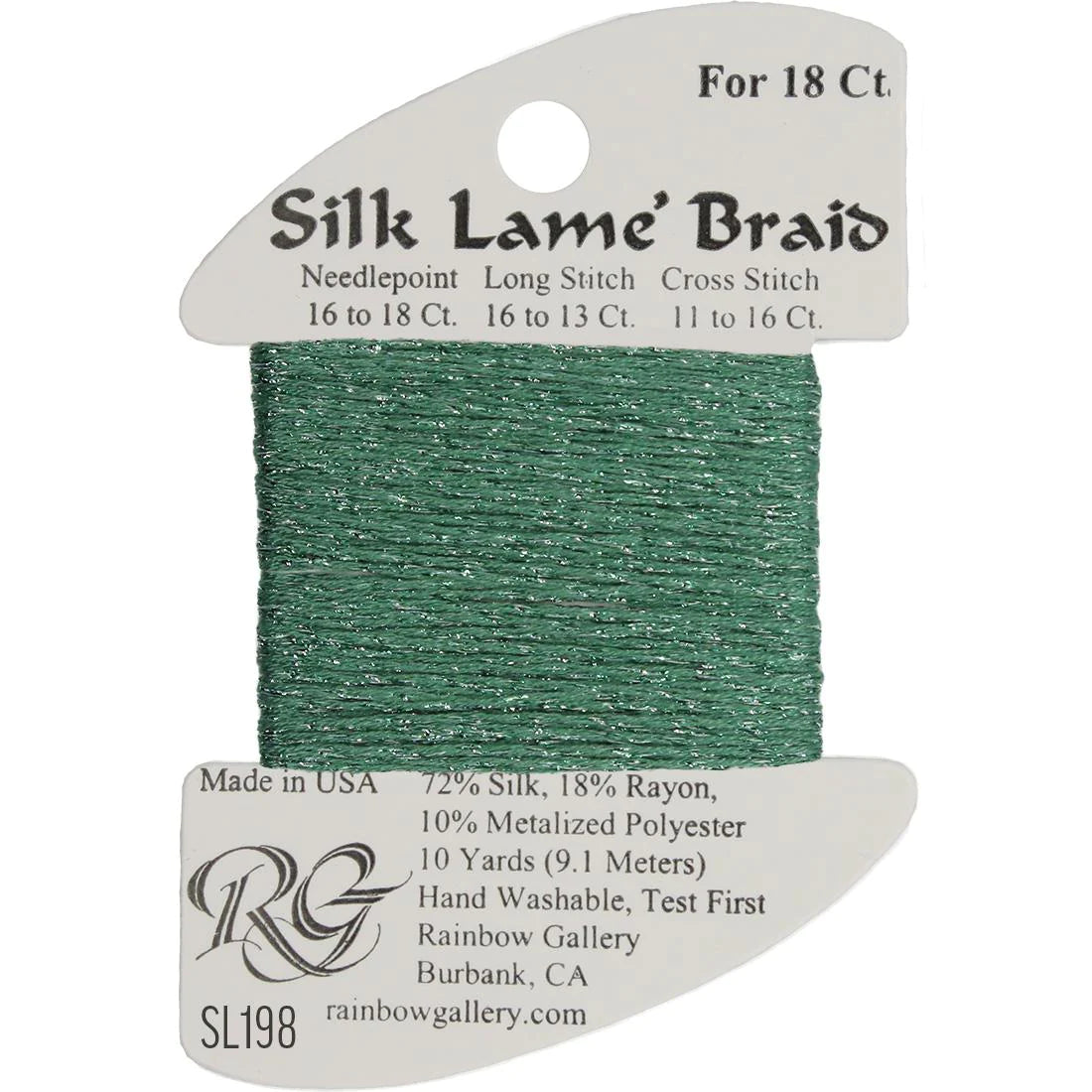 Silk Lame Braid 18 CT (SL100 - SL199)