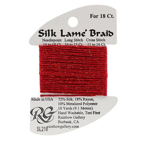 Silk Lame Braid 18 CT (SL200 and up)