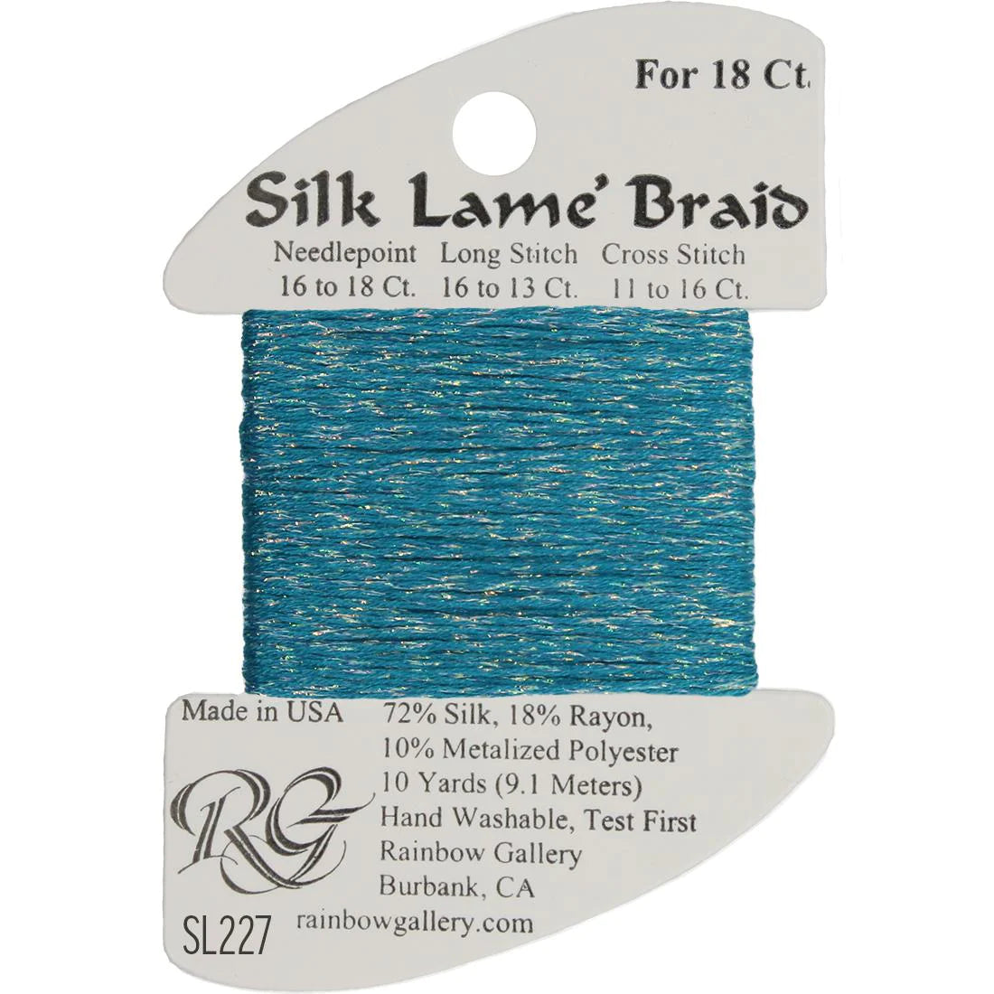 Silk Lame Braid 18 CT (SL200 and up)