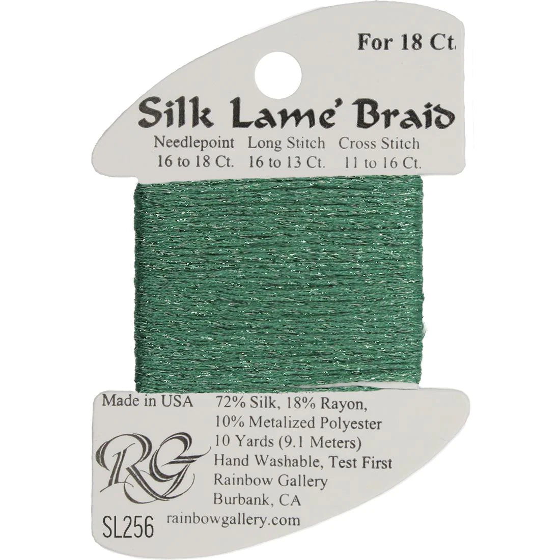 Silk Lame Braid 18 CT (SL200 and up)