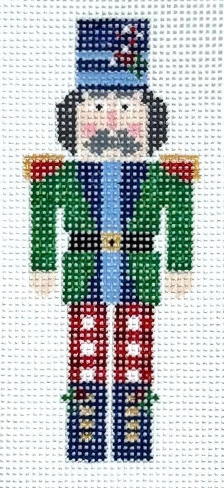 JAN0055 - Gingham Nutcracker - Candy Cane