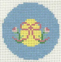 JAN0103 - Floral Bow Egg