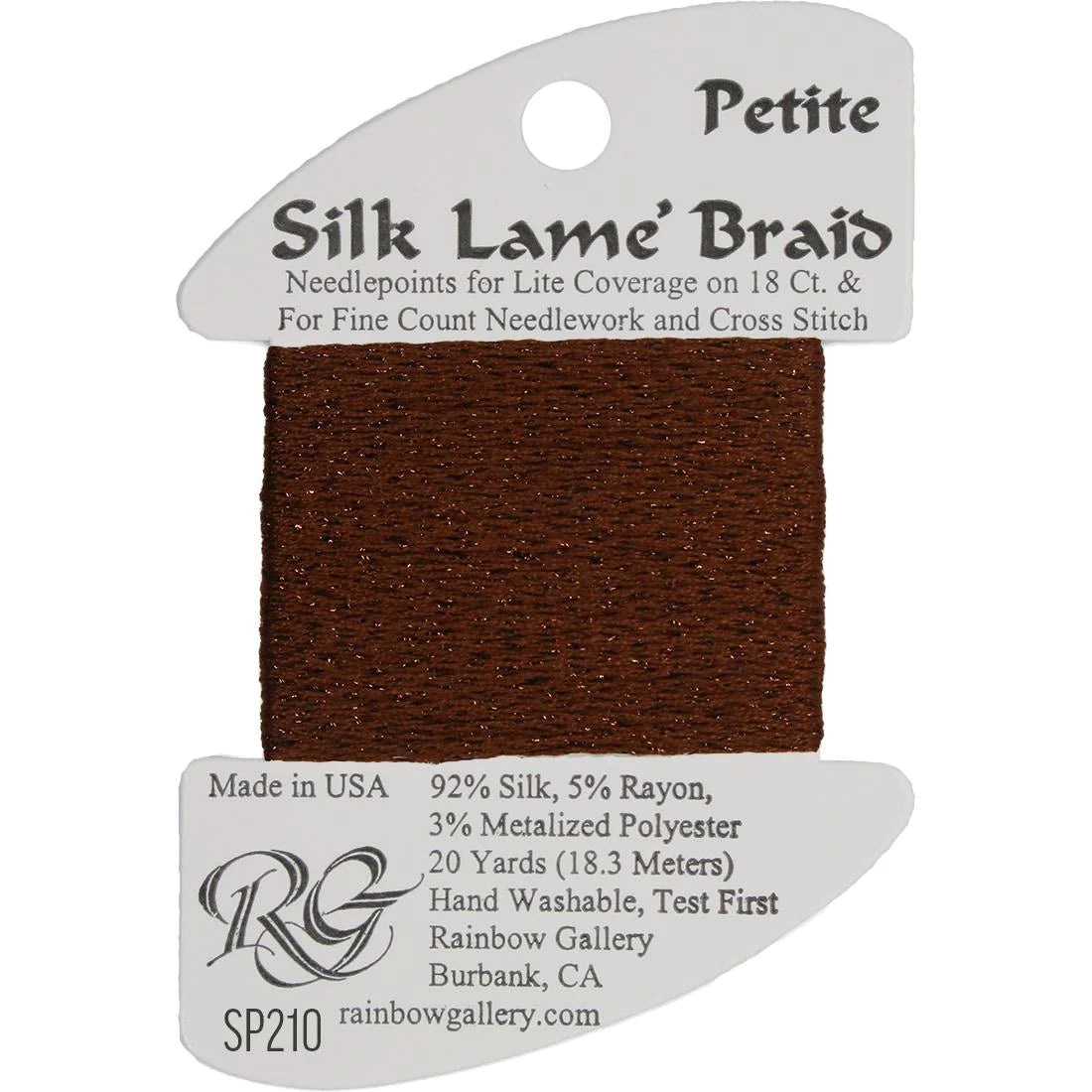 Petite Silk Lame Braid (SP200 and up)