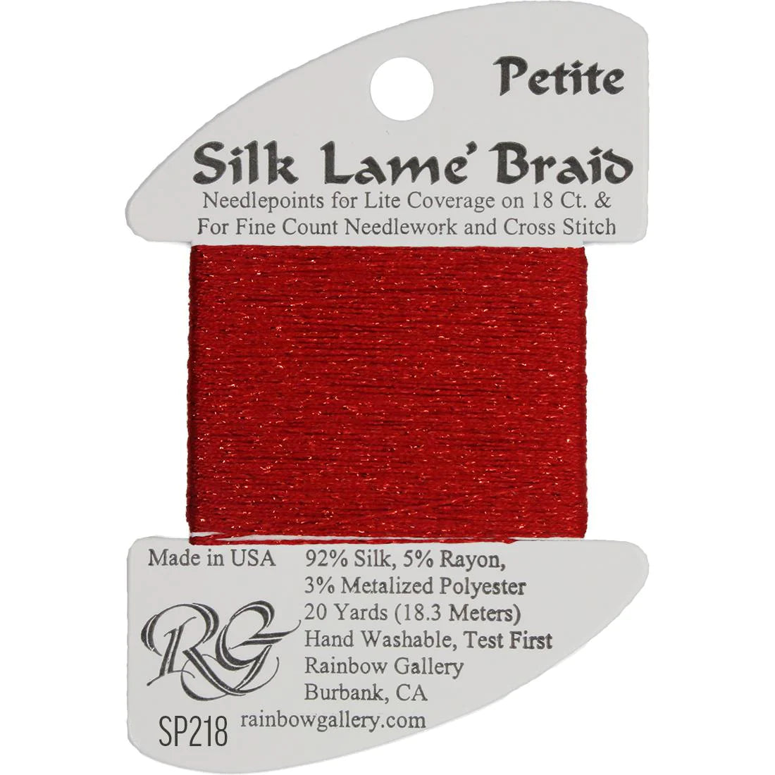 Petite Silk Lame Braid (SP200 and up)