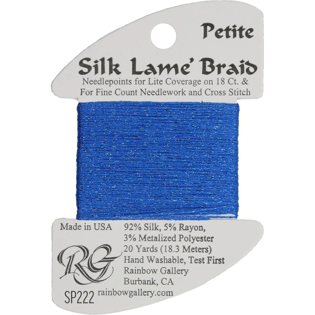 Petite Silk Lame Braid (SP200 and up)