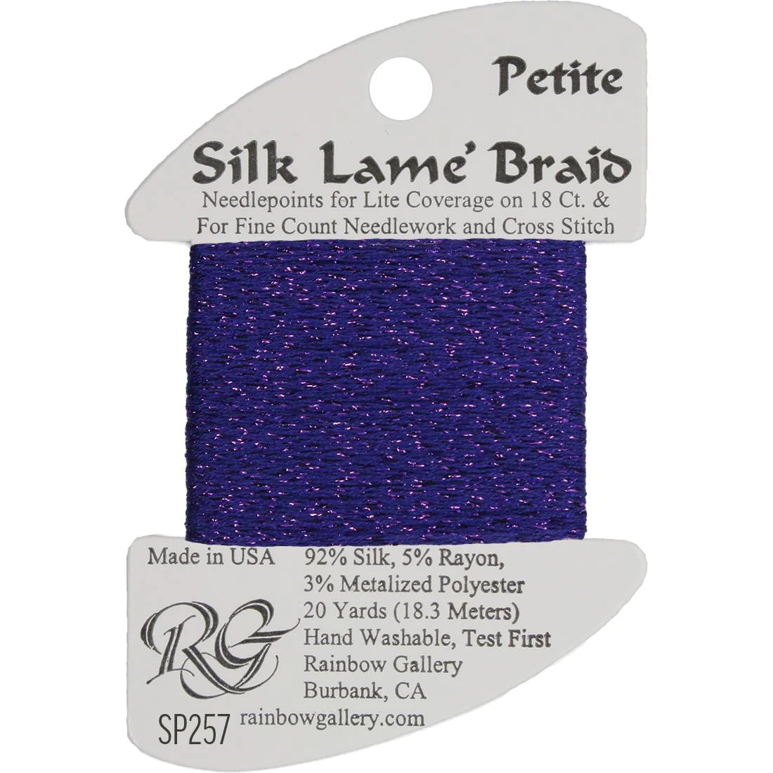 Petite Silk Lame Braid (SP200 and up)