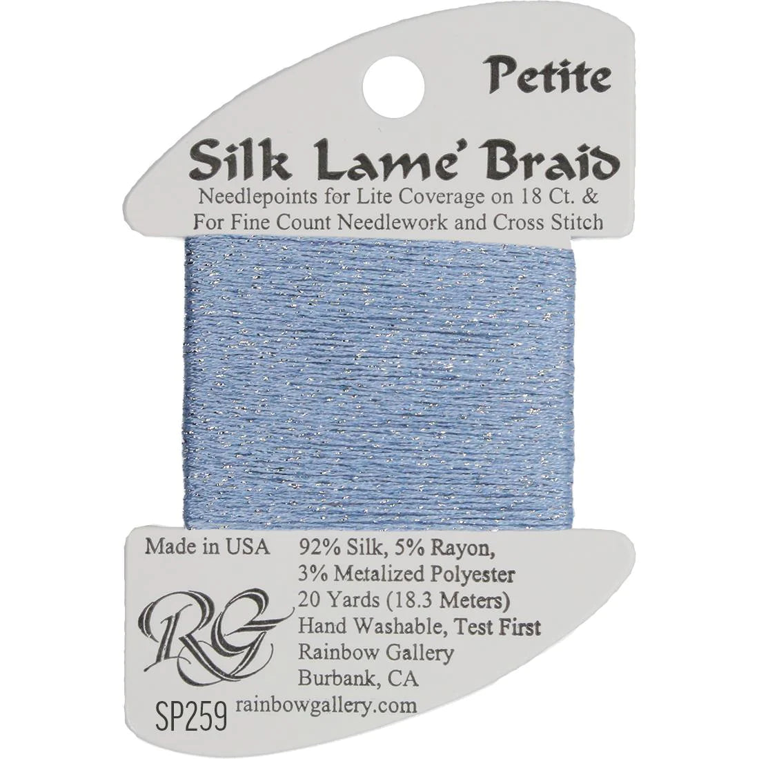 Petite Silk Lame Braid (SP200 and up)